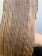 ミルクティーベージュ(^^♪ - 髪質整形(R) VARIEホテル日航札幌店掲載