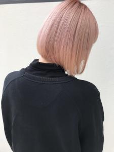 【Lolonois池田】フレンチボブ×ピンクハイベージュ - Lolonois池田掲載