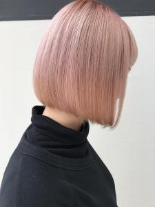 Lolonois池田】フレンチボブ×ピンクハイベージュ - Lolonois池田掲載