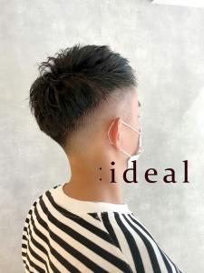 夏の0ミリフェードカット☆ - :ideal心斎橋店 ～髪質改善・白髪染め・ヘッドスパ～掲載