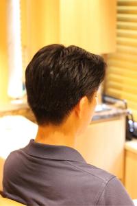 ツーブロック センターパート - ヘアーモードキクチ 三越前店掲載
