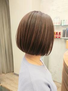 20代30代大人可愛いエアリーボブラベンダーベージュ透明感 - ブロッサムひばりヶ丘店掲載