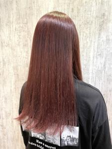 【tetote 飛鳥のサロンスタイル】＃透明感カラー＃レッド - tetote 門戸厄神店掲載