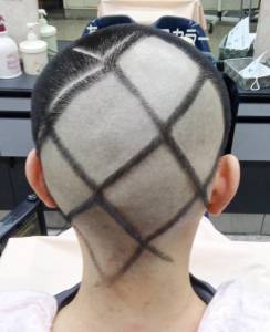 レザーアート - ヘアサロンハラダ掲載