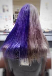 アッシュと原色カラー - ヘアサロンハラダ掲載