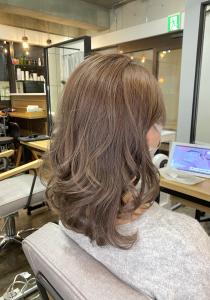 ミディアムレイヤー・Wカラー・ミルクティーベージュ - Casii 【カシー】掲載