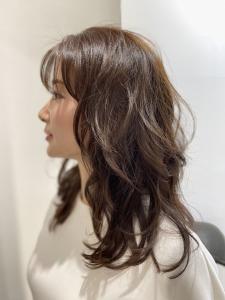 ヘーゼルナッツカラーの癒しパーマ - LAIFAI掲載