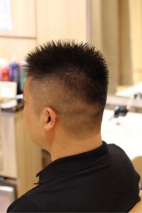 王道 ソフトモヒカン - ヘアーモードキクチ 三越前店掲載
