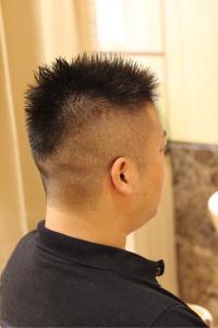 王道 ソフトモヒカン - ヘアーモードキクチ 三越前店掲載