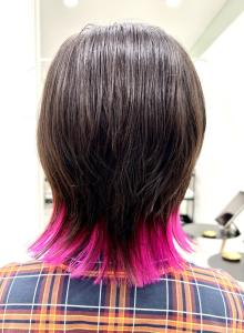 【RATIO 国分寺 渡邊陽平】セクションピンクウルフ！2 - RATIO HAIR DESIGN掲載
