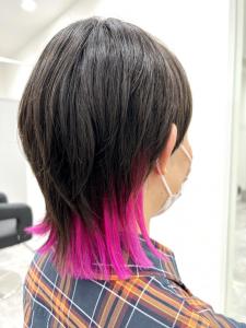 【RATIO 国分寺 渡邊陽平】セクションピンクウルフ！3 - RATIO HAIR DESIGN掲載