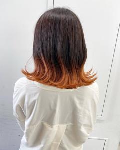 グラデーションオレンジ - siesta by amble luxe 池袋【シエスタ バイ アンブルリュクス】掲載