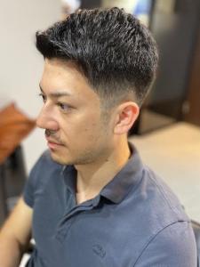 大人の刈り上げスタイル - BARBER-BAR 四谷店掲載