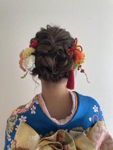 着物に合うヘアアレンジ - EMU international 春日部本店掲載