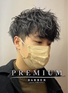 前下がり無造作パーマ - ヒロ銀座ヘアーサロン 麻布乃木坂 六本木駅前店掲載