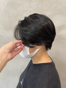 ハンサムショート×ワンカールパーマ - ペスカ 長町南店掲載
