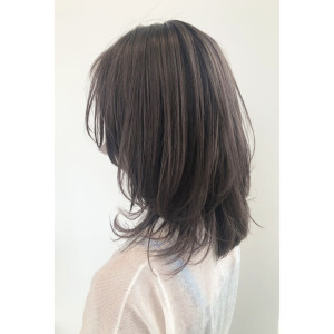 アッシュグレージュ/カラー/ミディアム/SARA＠上西 - SARA Beauty Sight 春日店掲載