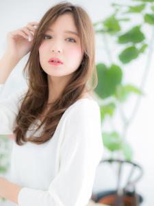 ミルクティーベージュ☆大人巻きロング - センター北 美容院 lea/1 HANARE掲載