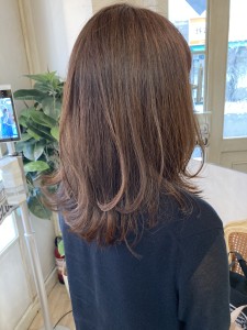 大人女子人気◎ゆるふわデジパニュアンス40代梅ヶ丘美容室 - CHAINON掲載