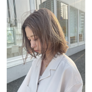 ラベンダーグレージュ/ミディアム/SARA@mio - SARA Beauty Sight 春日店掲載