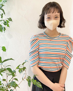 ～大人可愛いボブスタイル～ - 福岡 オーガニックカラー miroa掲載