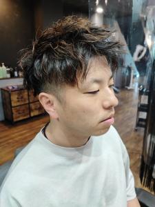 パーマ残りを生かしたカット - NAP hair &Nalow homme掲載