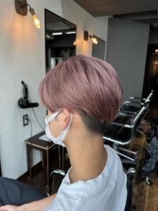 【ブリーチ ピンクベージュカラー メンズ】 - hair＆make egerie掲載