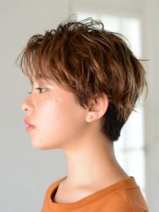 三軒茶屋　レディース　ショート　ハイトーン　ブロンド　カット - HAIR & MAKE EARTH 三軒茶屋店掲載