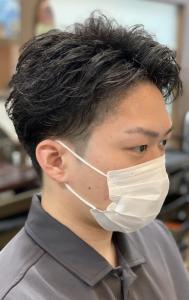 パーマ/2ブロック/メンズカット/水道橋/神保町/飯田橋/ - 理容室 K-STYLE HAIR STUDIO 水道橋店/バーバー掲載