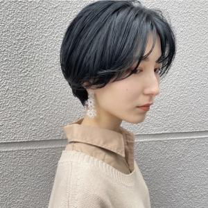 ブルーブラック×大人ショート - est-r.Fukuoka【福岡博多店】掲載