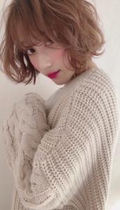 エアリーミディショートパーマ黒髪カタログホワイトアッシュ - NeiRo 錦糸町 ショートカット 髪質改善掲載