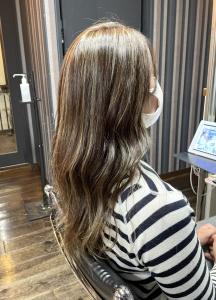 シークレットハイライト・ミントグレージュ・ロング - hair＆make egerie掲載