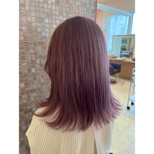 ミディアム/ラベンダーピンク/カラー/SARA@美和 - SARA Beauty Sight 志免店掲載