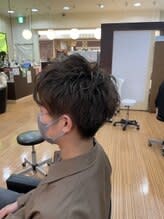 メンズブロックパーマスタイル - HELLO'S ステラプレイス店掲載