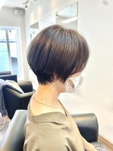 【30代　40代　50代】大人キレイマッシュショート - BLOCK hairmake掲載