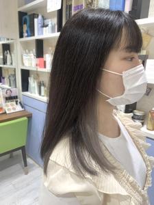 インナーカラー　グレージュ - soin de brace 立花店掲載