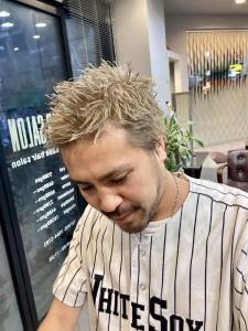 メンズハイトーンベージュ - Danny kobe hair salon掲載