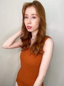 【山田】センターパート無造作パーマオレンジベージュy367 - Maria by AFLOAT掲載
