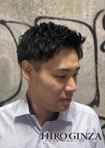 ビジネスショート×形状記憶パーマ - ヒロ銀座ヘアーサロン神田店掲載