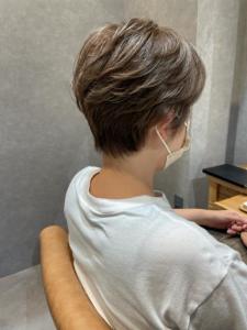 ☆白髪ぼかしハイライト×グレージュ☆ - 半個室型美容室 Sourire 西新店掲載