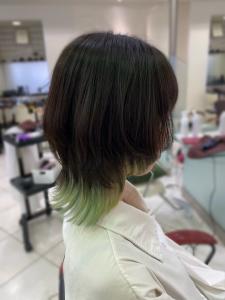 ウルフ×インナーカラー - HAIR & MAKE EARTH 高田馬場店掲載