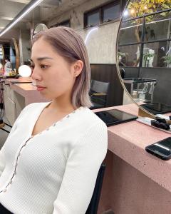 【okamoto_blog】2回ブリーチホワイトベージュ - Union掲載