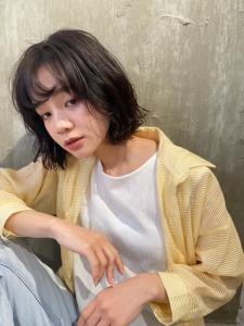 ボブ×アッシュグレーカラー - Le'a掲載