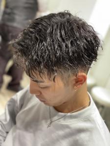 短髪　センターパート　パーマ　ドルクス日本橋 - ドルクス日本橋掲載