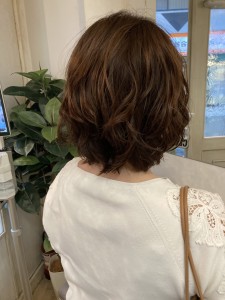 大人可愛い愛されゆるふわミディヘア30代40代梅ヶ丘美容室 - CHAINON掲載