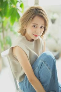 ブロンド×ショート - soin de brace 立花店掲載