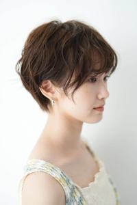 ショートボブ×大人可愛い