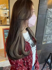 【Luccica】イヤリングカラー × ホワイトベージュ - Luccica hair&spa掲載