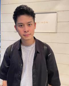 アップバングショート刈り上げスキンフェード30代梅ヶ丘美容室 - CHAINON掲載