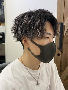 白髪ぼかしハイライト　刈り上げツイストスパイラル - ドルクス日本橋掲載